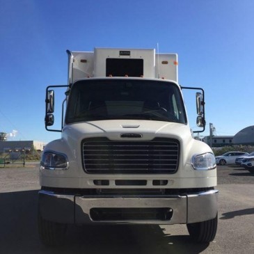 Nouveau camion de déchiquetage