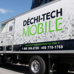 Déchi-tech Mobile, une entreprise familiale et québécoise.